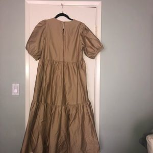 Zara gold dress